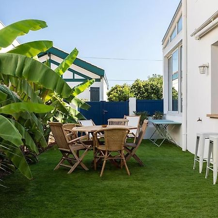 Beautiful Beach House In Front Of The Ocean Biarritz Ngoại thất bức ảnh