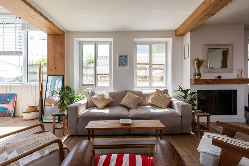 Beautiful Beach House In Front Of The Ocean Biarritz Ngoại thất bức ảnh