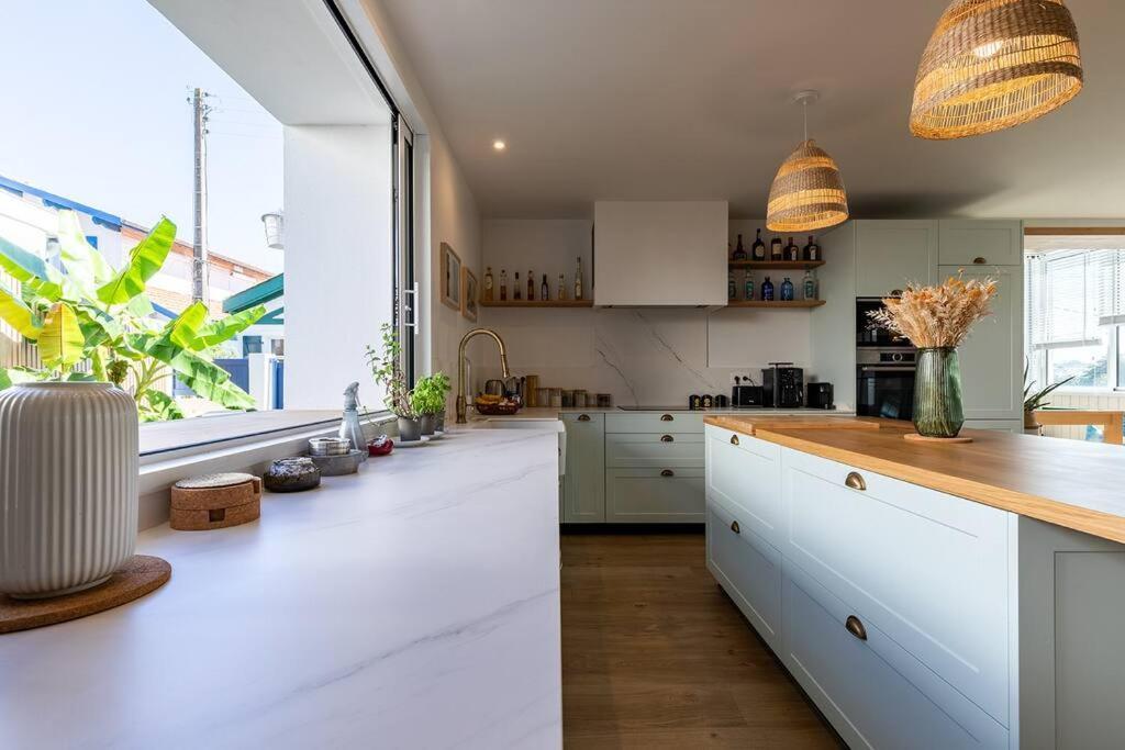 Beautiful Beach House In Front Of The Ocean Biarritz Ngoại thất bức ảnh