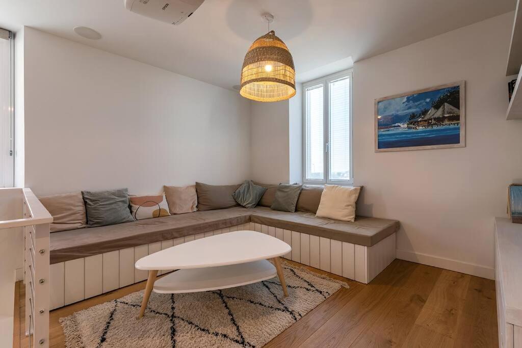 Beautiful Beach House In Front Of The Ocean Biarritz Ngoại thất bức ảnh